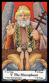 Betekenis Tarotkaart De Hogepriester
