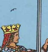 de betekenis van de vogels op de tarotkaart zwaarden koningin